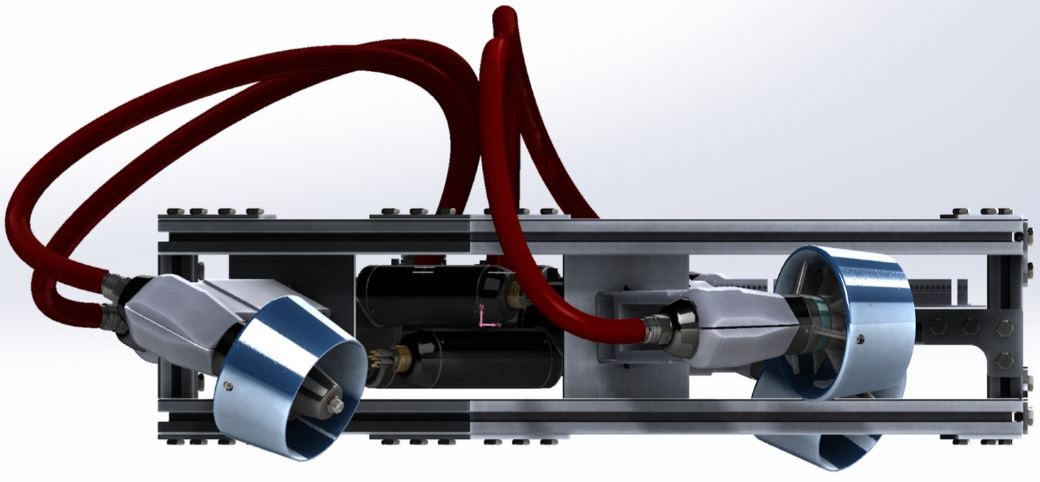 Subsea ROV Sideview Model